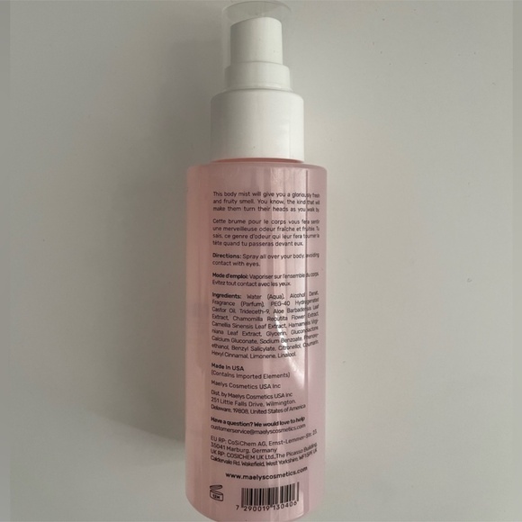 MAELYS‎ Get-Wild Body Mist 100ml NEW - Picture 4 of 4